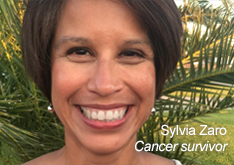 Sylvia Zaro - Cancer survivor