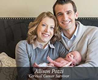 Allison Pozzi, Cervical Cancer Survivor