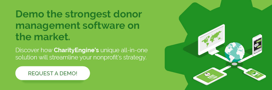 Demo the strongest donor management software on the market to learn more.