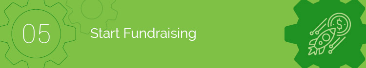 Start fundraising for your multi-channel fundraising campaign. 