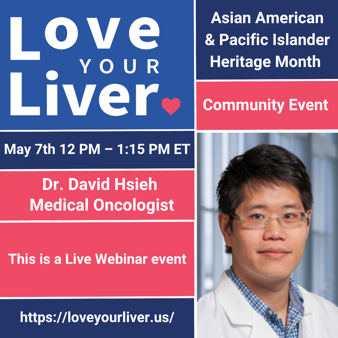 Watch the replay of Love Your Liver: AAPI Month