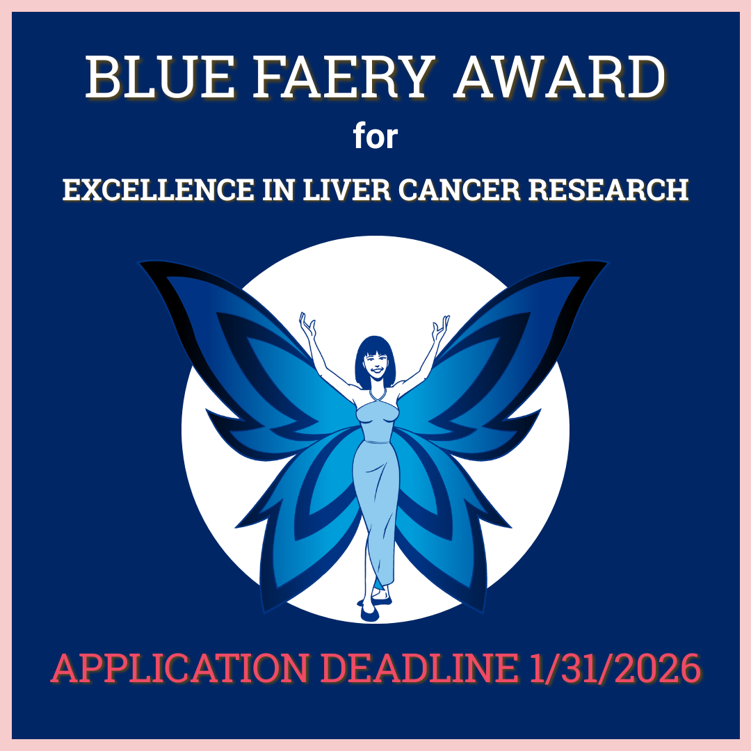 The Blue Faery Award for Excellence in Liver Cancer nominations are now open