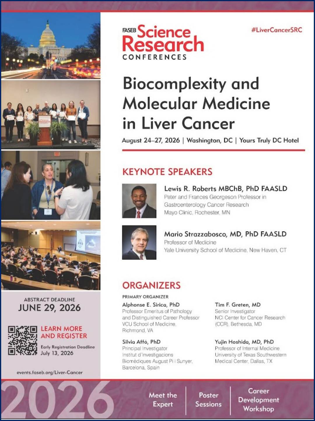 Register for the Biocomplexity and Molecular Medicine in Liver Cancer Workshop