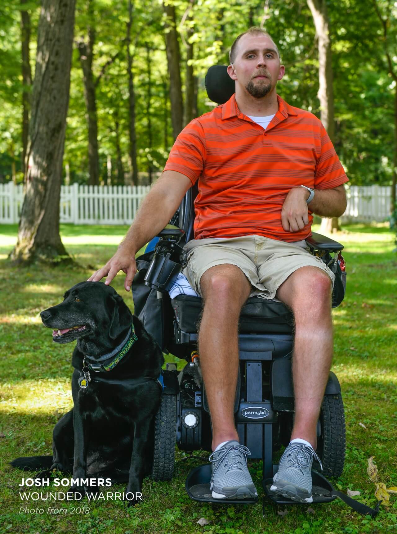 Josh Sommers, Wounded Warrior