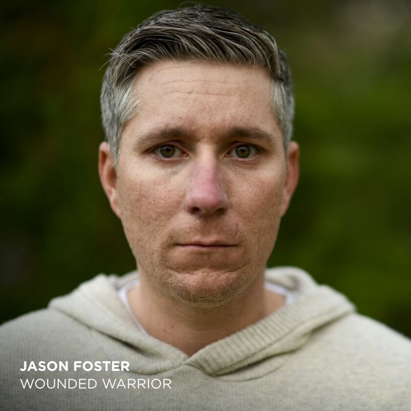 Jason Foster, Wounded Warrior