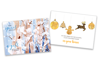 Holiday Moments cards
